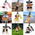 Custom 3D Portrait Charm – Personalized Sports Keychain & Bag Pendant Gift