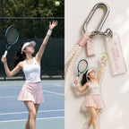 Custom 3D Fitness Portrait Charm – Personalized Gym Keychain & Bag Pendant Gift