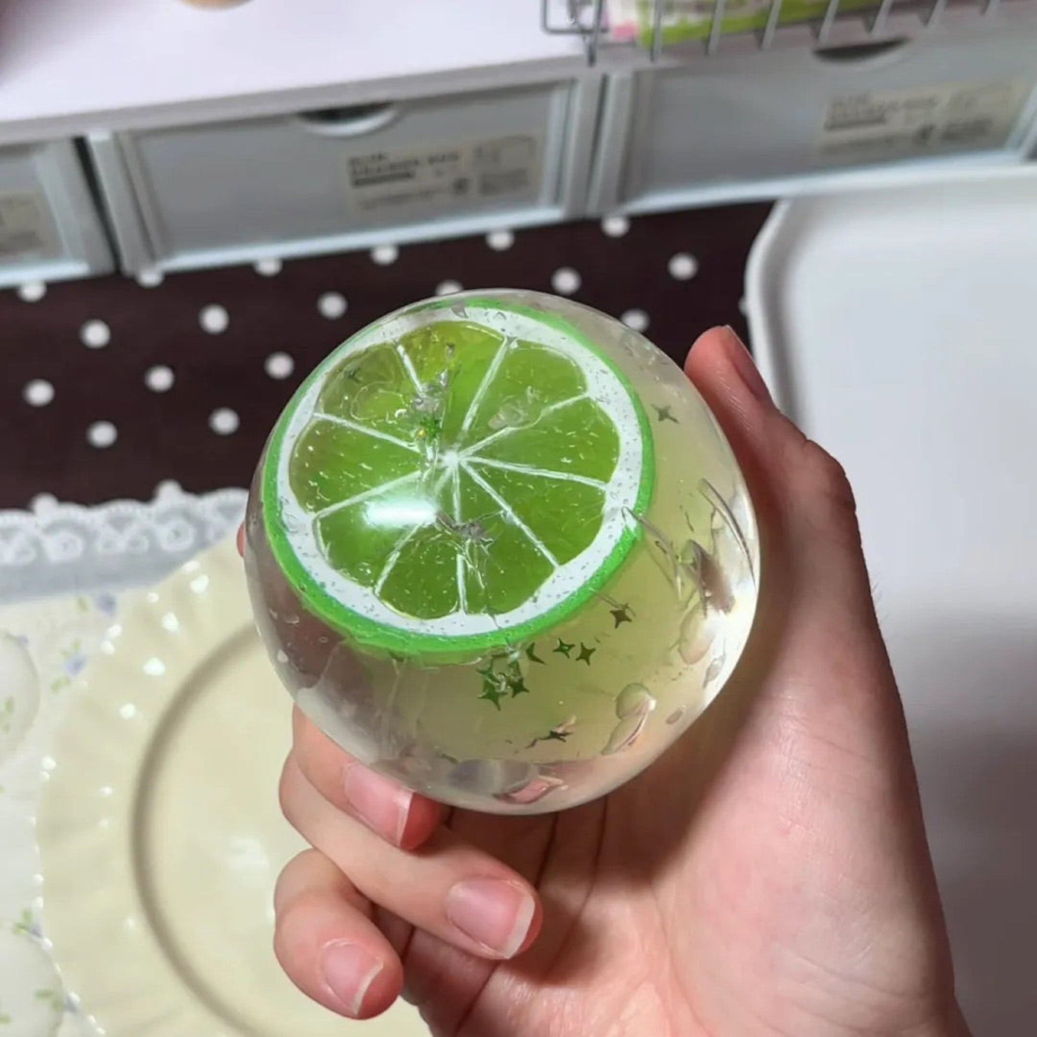 Coconut Oil Series Squishy Ball | Slow-Rise Stress Relief Fidget Toy | Handmade Unique Gift