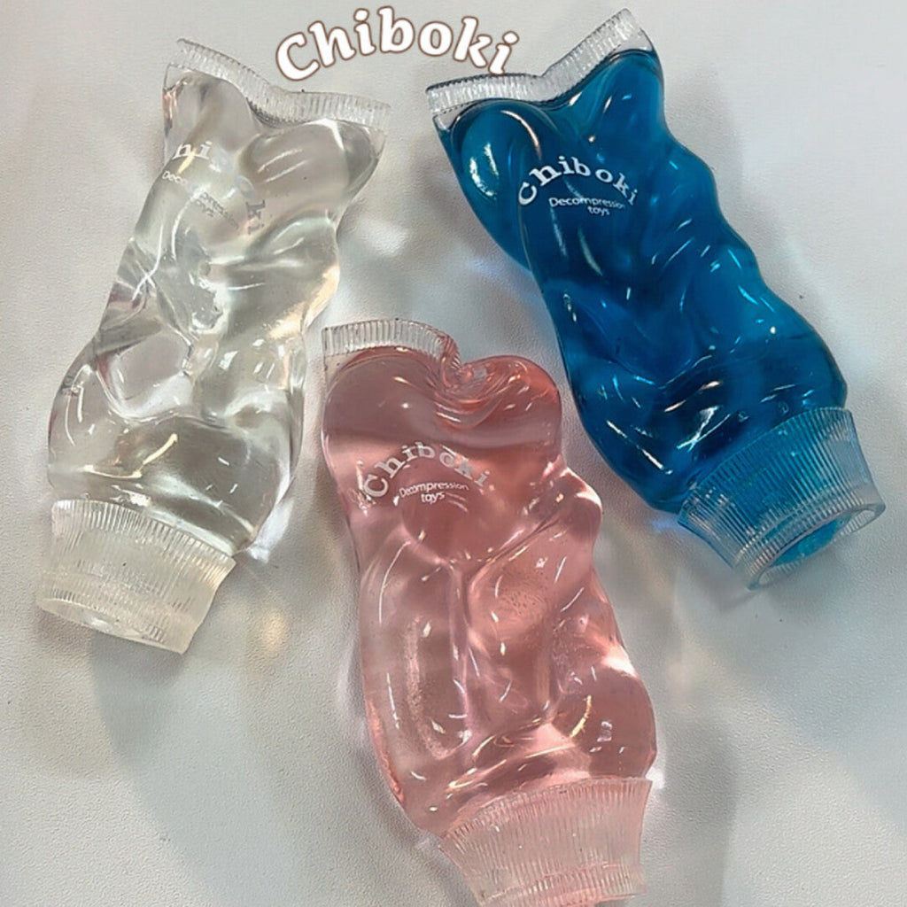 BIGTAIL Squishy Decompression Toy – Textured Jelly Stress Relief Fidget Tube