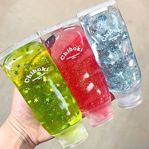 BIGTAIL Shiny Jelly Squeeze Toy – Fruit-Infused Stress Relief Tube