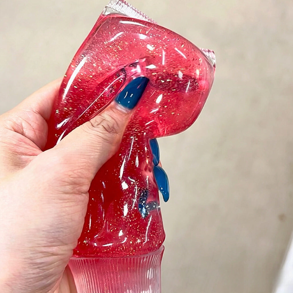 BIGTAIL Shiny Jelly Squeeze Toy – Fruit-Infused Stress Relief Tube