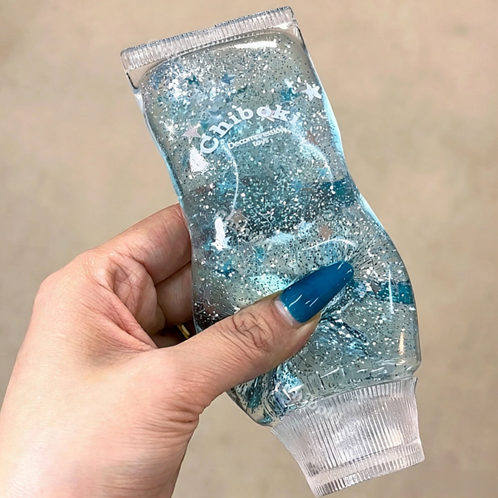 BIGTAIL Shiny Jelly Squeeze Toy – Fruit-Infused Stress Relief Tube