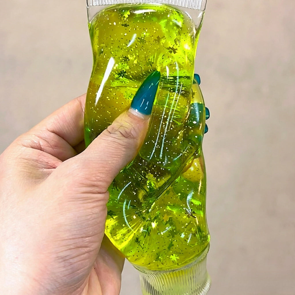BIGTAIL Shiny Jelly Squeeze Toy – Fruit-Infused Stress Relief Tube