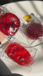 BIGTAIL Shiny Jelly Squeeze Toy – Fruit-Infused Stress Relief Tube
